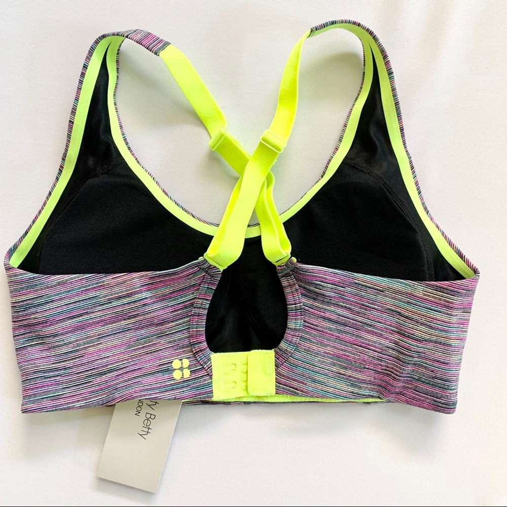 Sweaty Betty upbeat padded sports bra NWT
